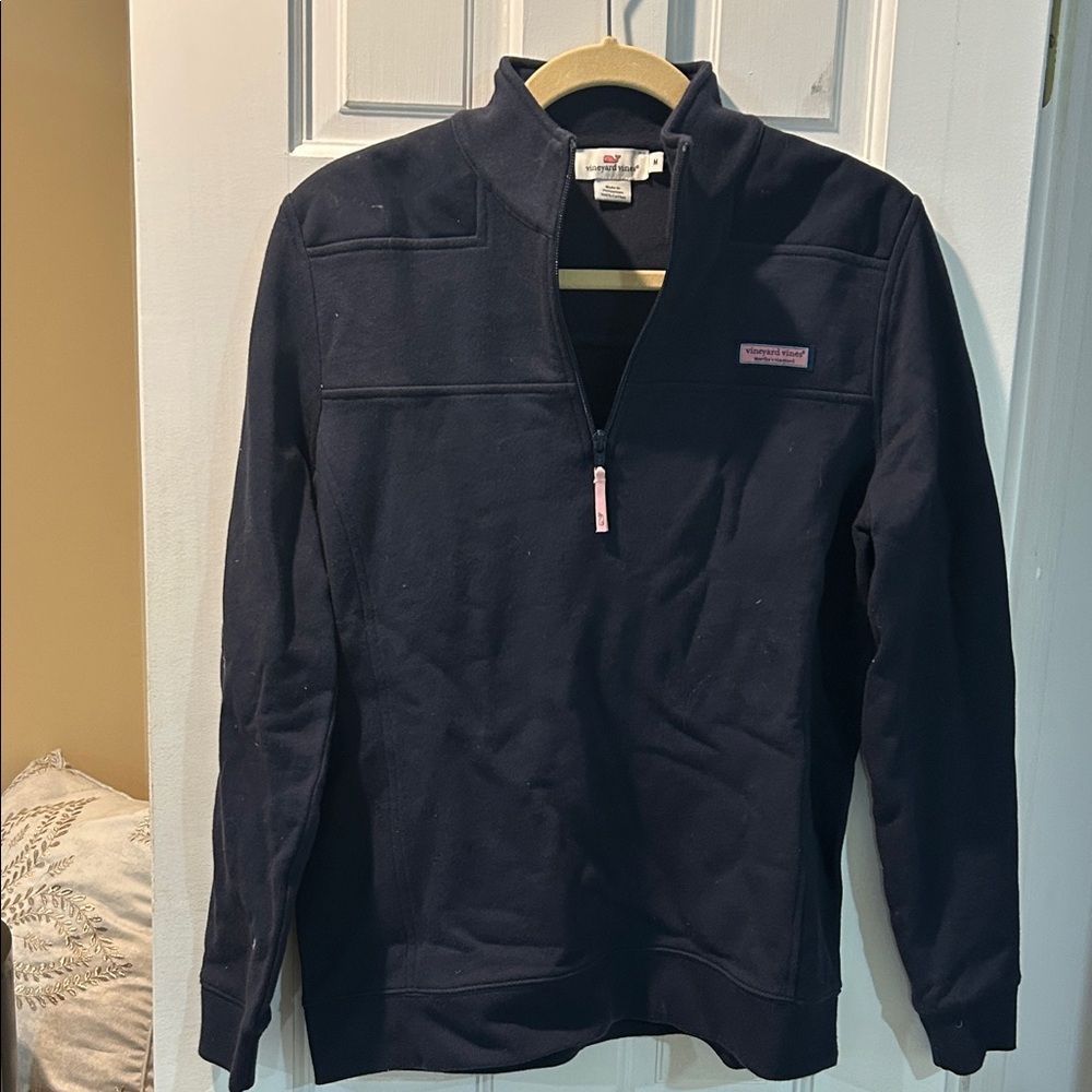 Vineyard Vines Women’s Navy Half-Zip Sweater